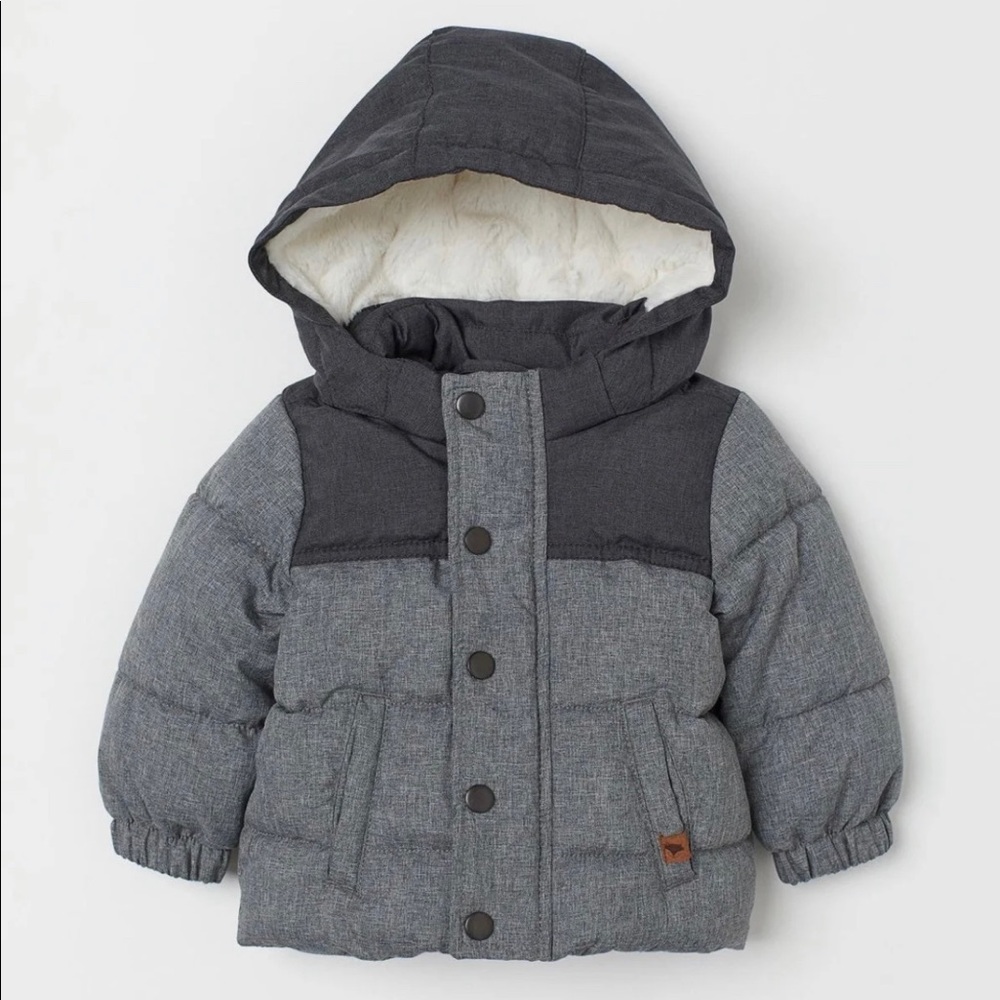 SOLD H&M Toddler Boy Quilted Winter Jacket